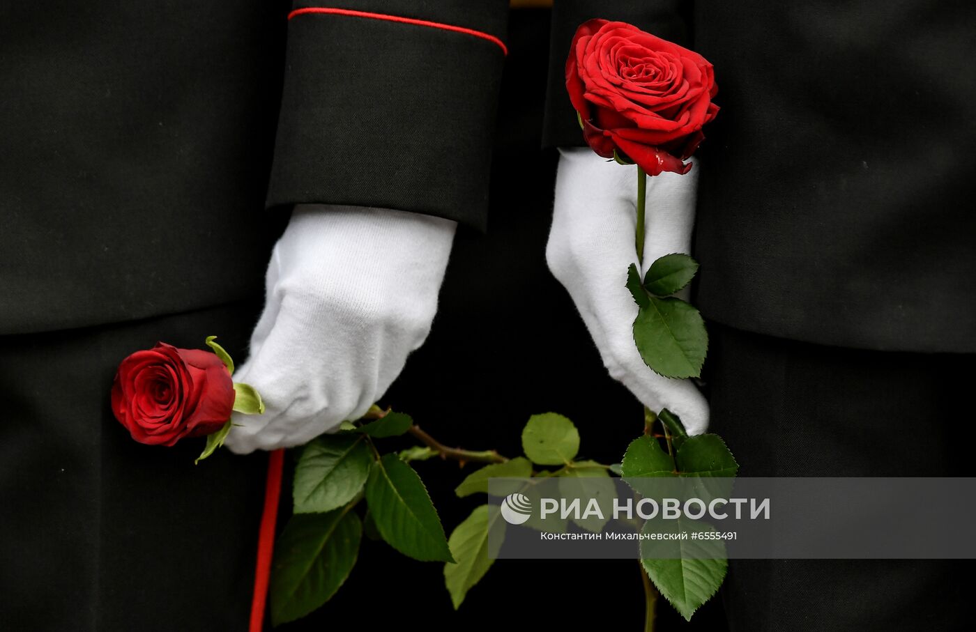 Последний звонок в филиале Нахимовского военно-морского училища