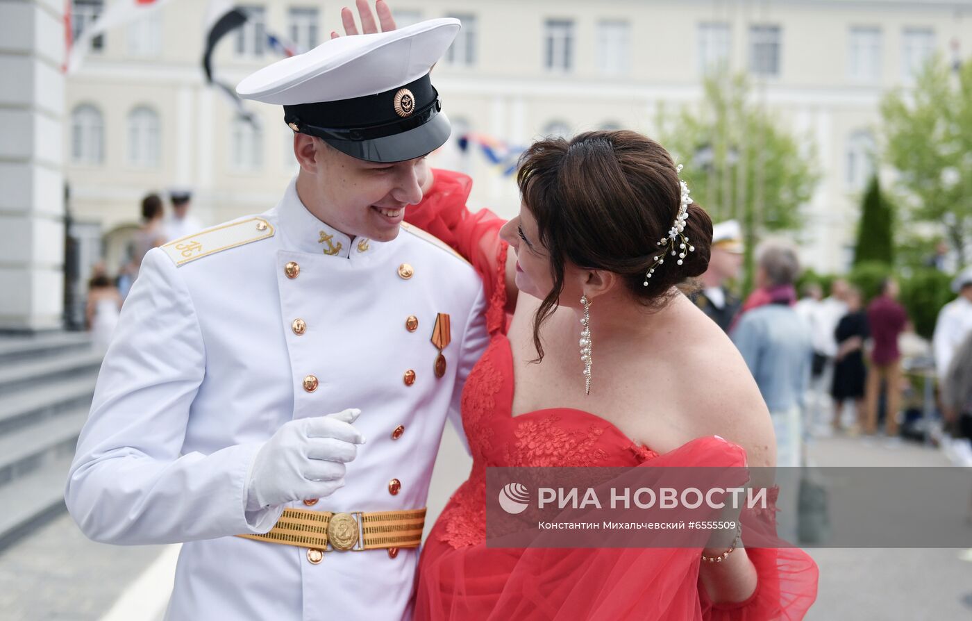 Последний звонок в филиале Нахимовского военно-морского училища