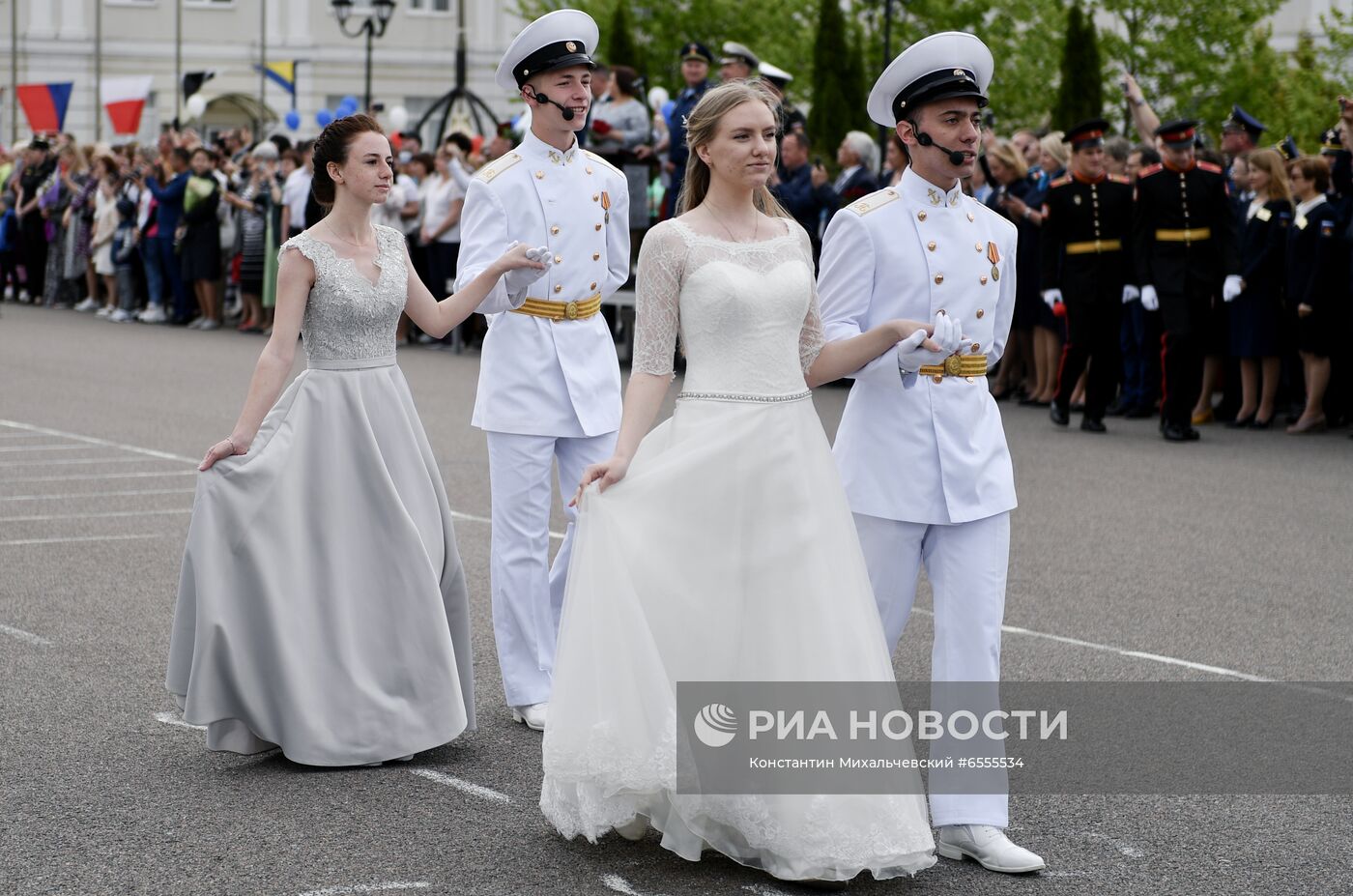 Последний звонок в филиале Нахимовского военно-морского училища