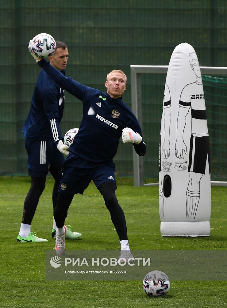 Футбол. Учебно-тренировочный сбор национальной команды