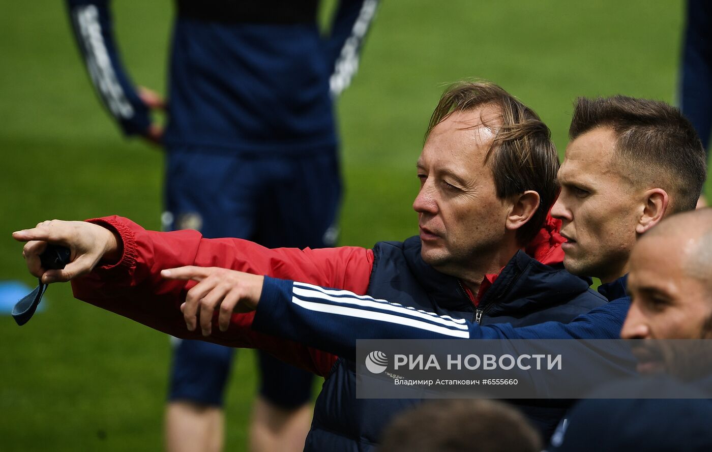 Футбол. Учебно-тренировочный сбор национальной команды