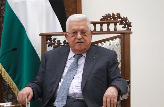Встреча президента Палестины М. Аббаса и госсекретаря США Э. Блинкена