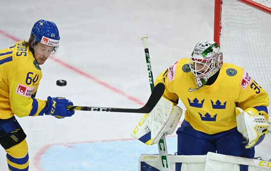 Хоккей. Чемпионат мира. Матч Швейцария - Швеция
