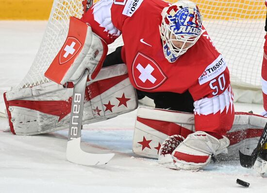 Хоккей. Чемпионат мира. Матч Швейцария - Швеция
