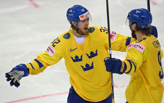 Хоккей. Чемпионат мира. Матч Швейцария - Швеция