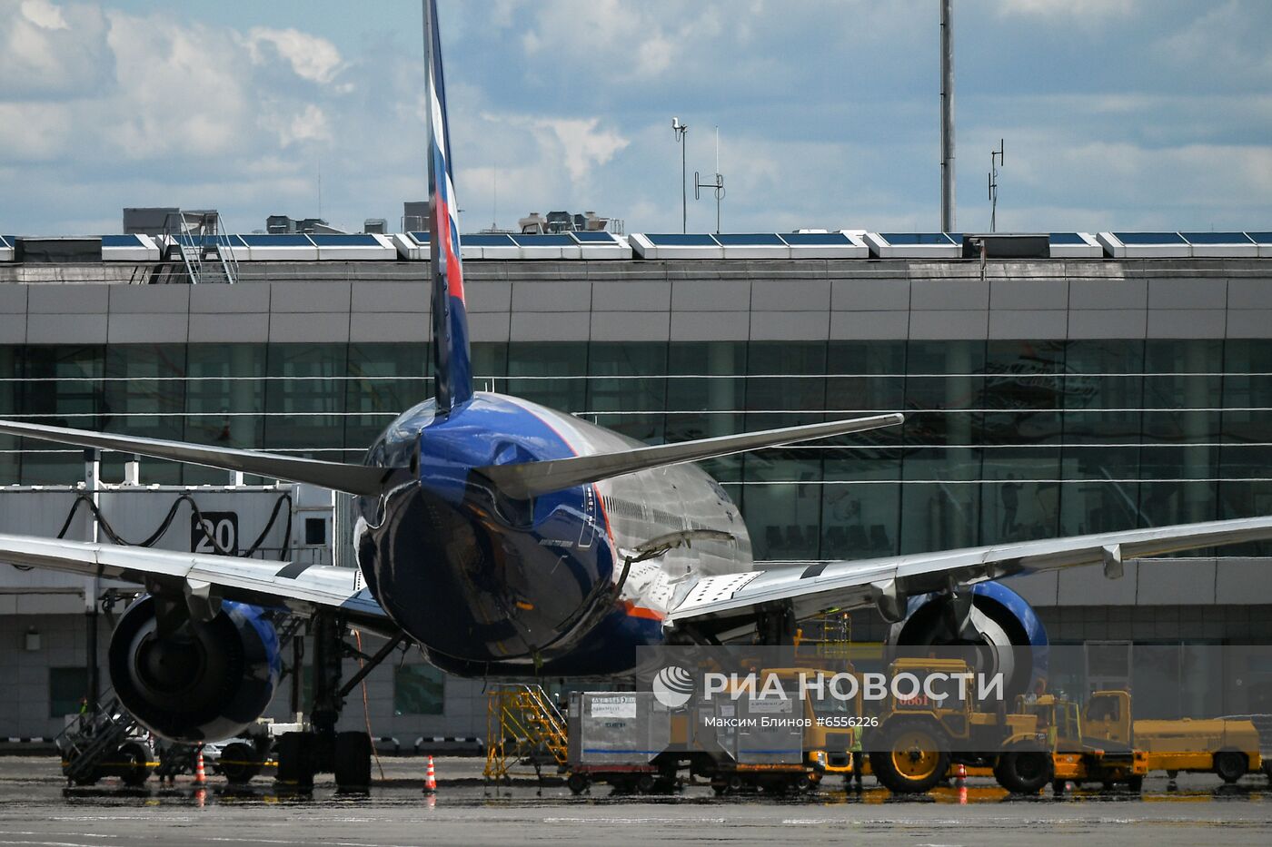 Презентация самолётов нового типа в парке Аэрофлота Airbus A321/320neo