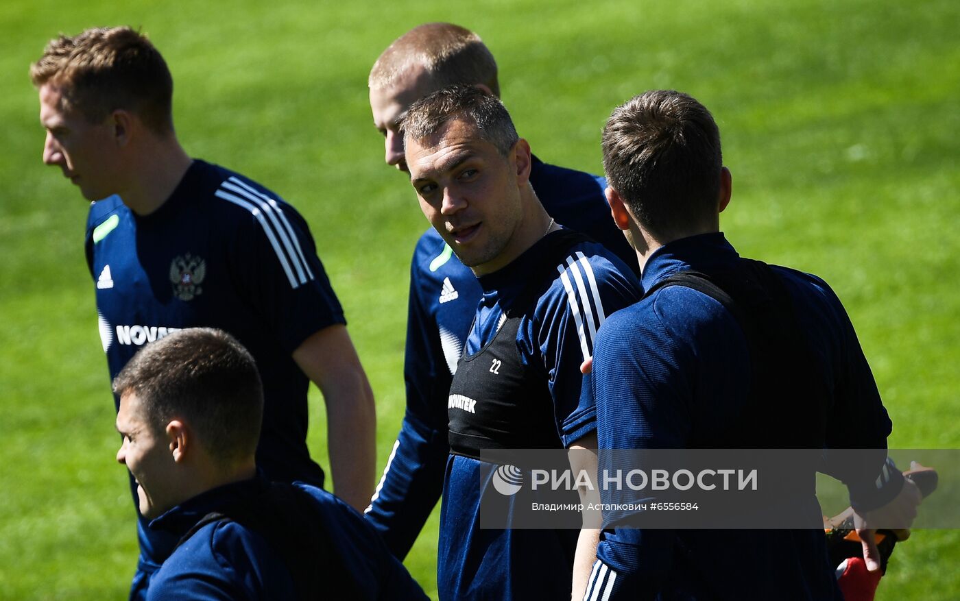 Футбол. Учебно-тренировочный сбор национальной команды