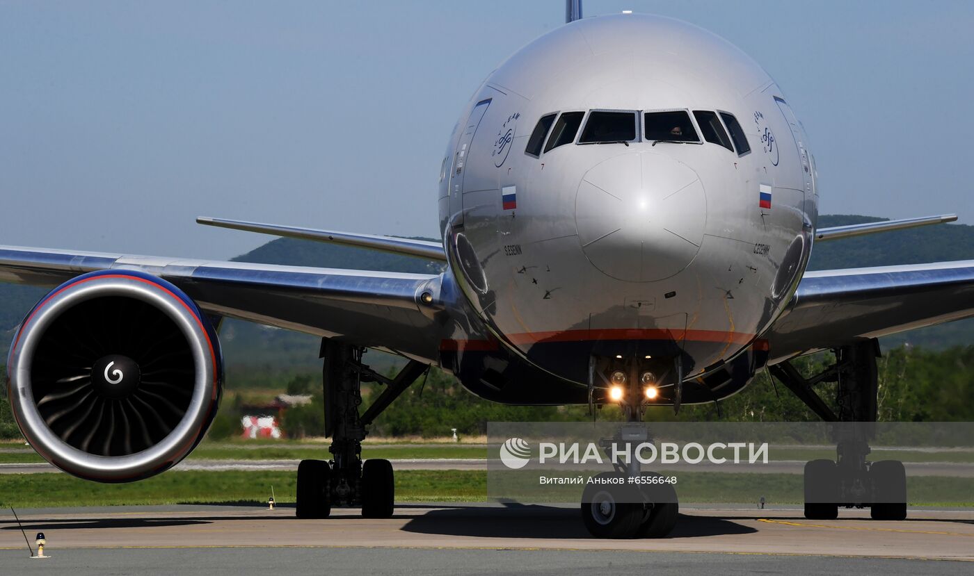 Авиаспоттинг в Международном аэропорту Владивосток