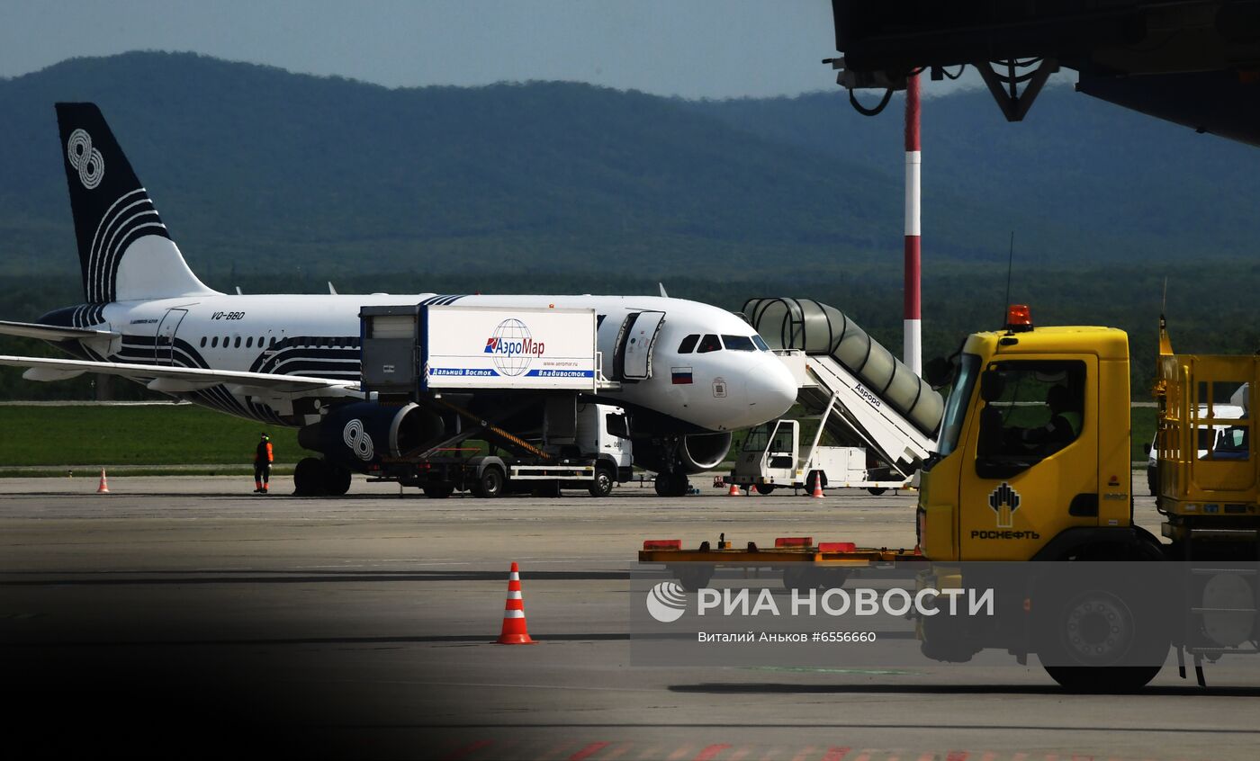 Авиаспоттинг в Международном аэропорту Владивосток