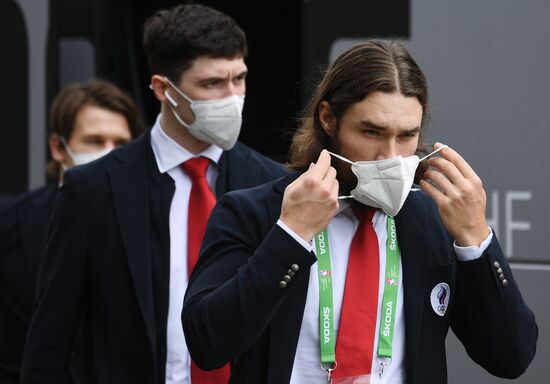 Хоккей. Чемпионат мира. Матч Россия - Дания 