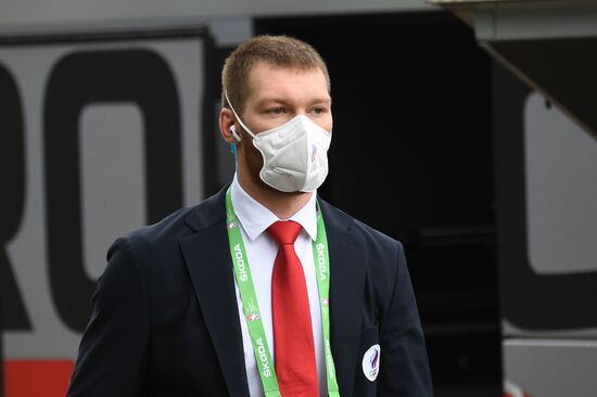 Хоккей. Чемпионат мира. Матч Россия - Дания 