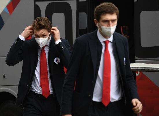 Хоккей. Чемпионат мира. Матч Россия - Дания 