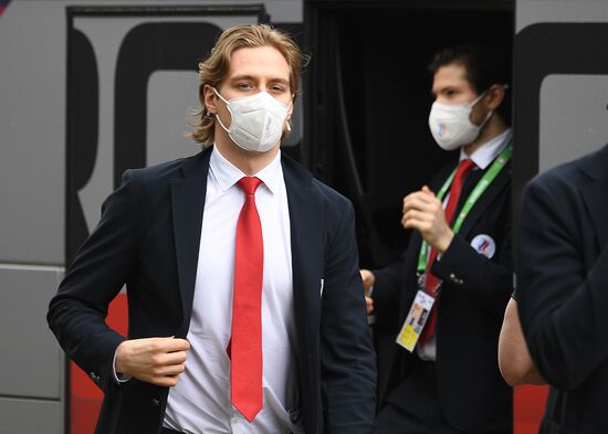 Хоккей. Чемпионат мира. Матч Россия - Дания 