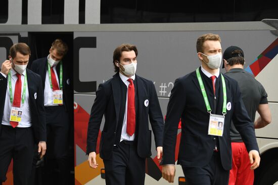 Хоккей. Чемпионат мира. Матч Россия - Дания 