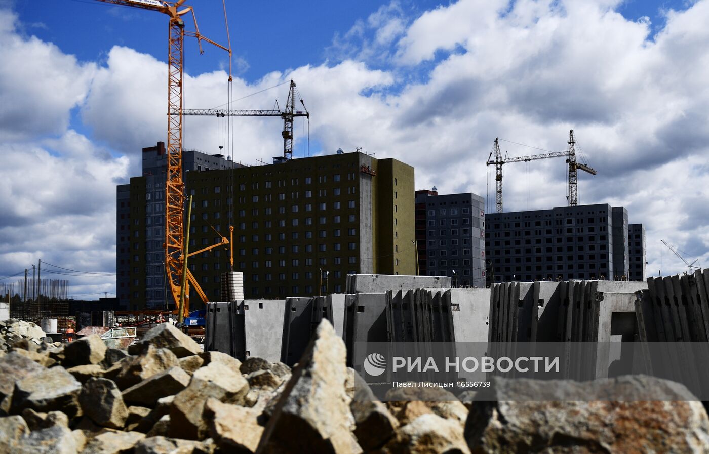 Строительство Деревни Универсиады-2023 в Екатеринбурге