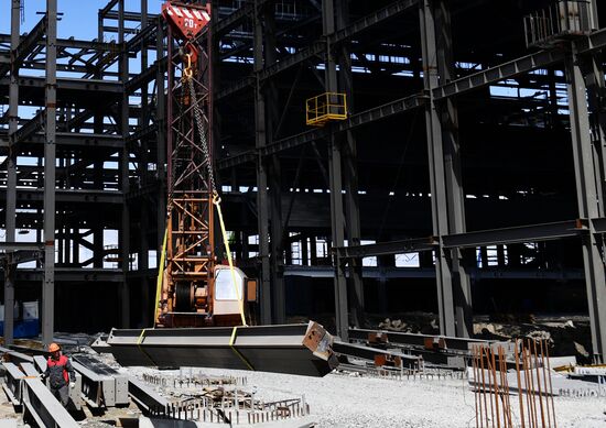 Строительство Деревни Универсиады-2023 в Екатеринбурге