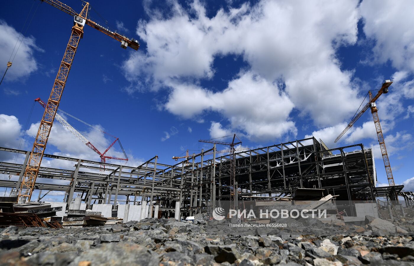 Строительство Деревни Универсиады-2023 в Екатеринбурге