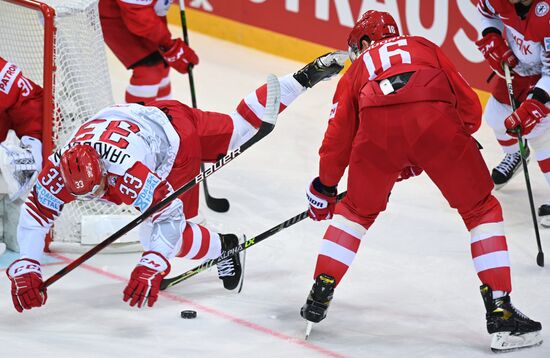 Хоккей. Чемпионат мира. Матч Россия - Дания 