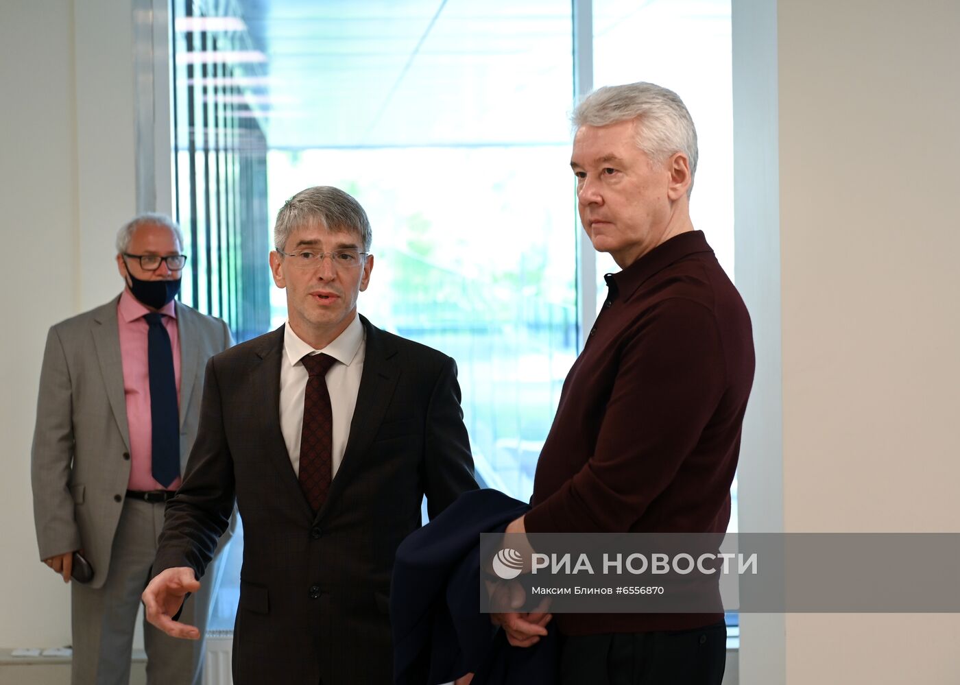 Мэр Москвы С. Собянин посетил комплекс "Техноград" на ВДНХ