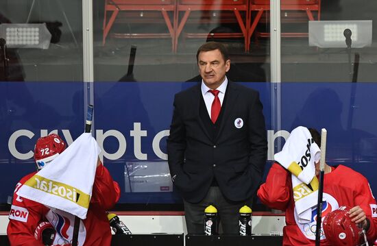 Хоккей. Чемпионат мира. Матч Россия - Дания 