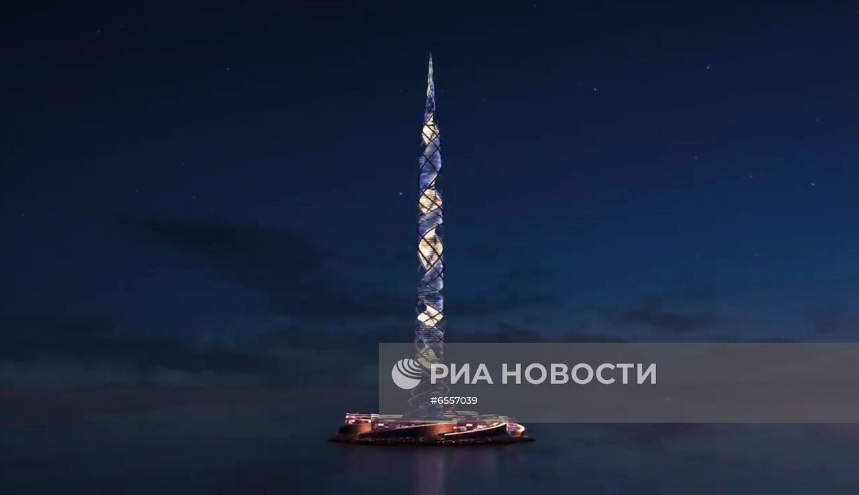 Концепция небоскреба "Лахта Центр 2"