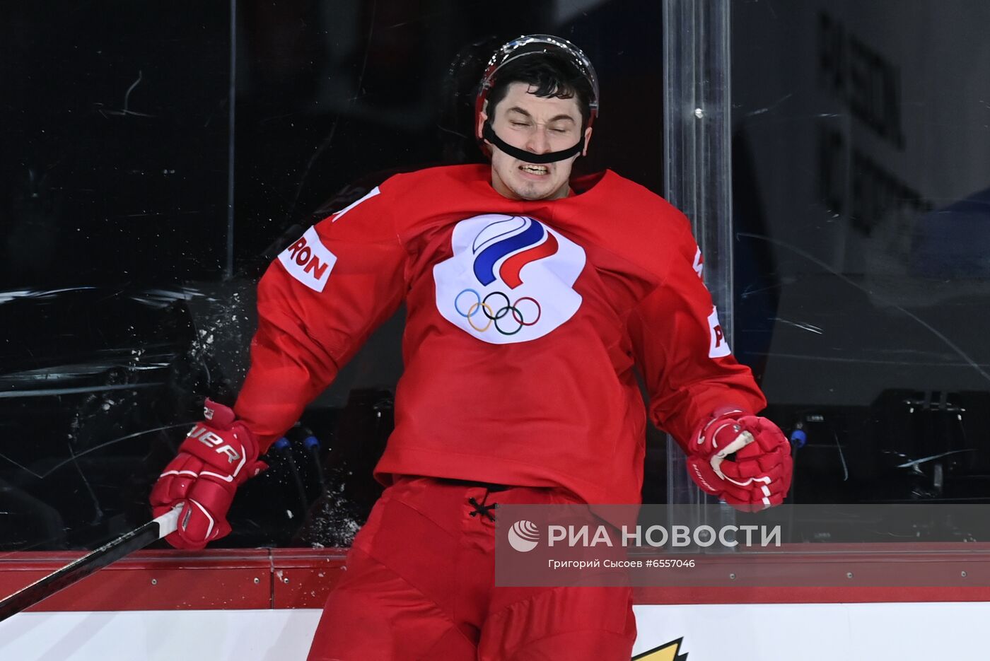 Хоккей. Чемпионат мира. Матч Россия - Дания 