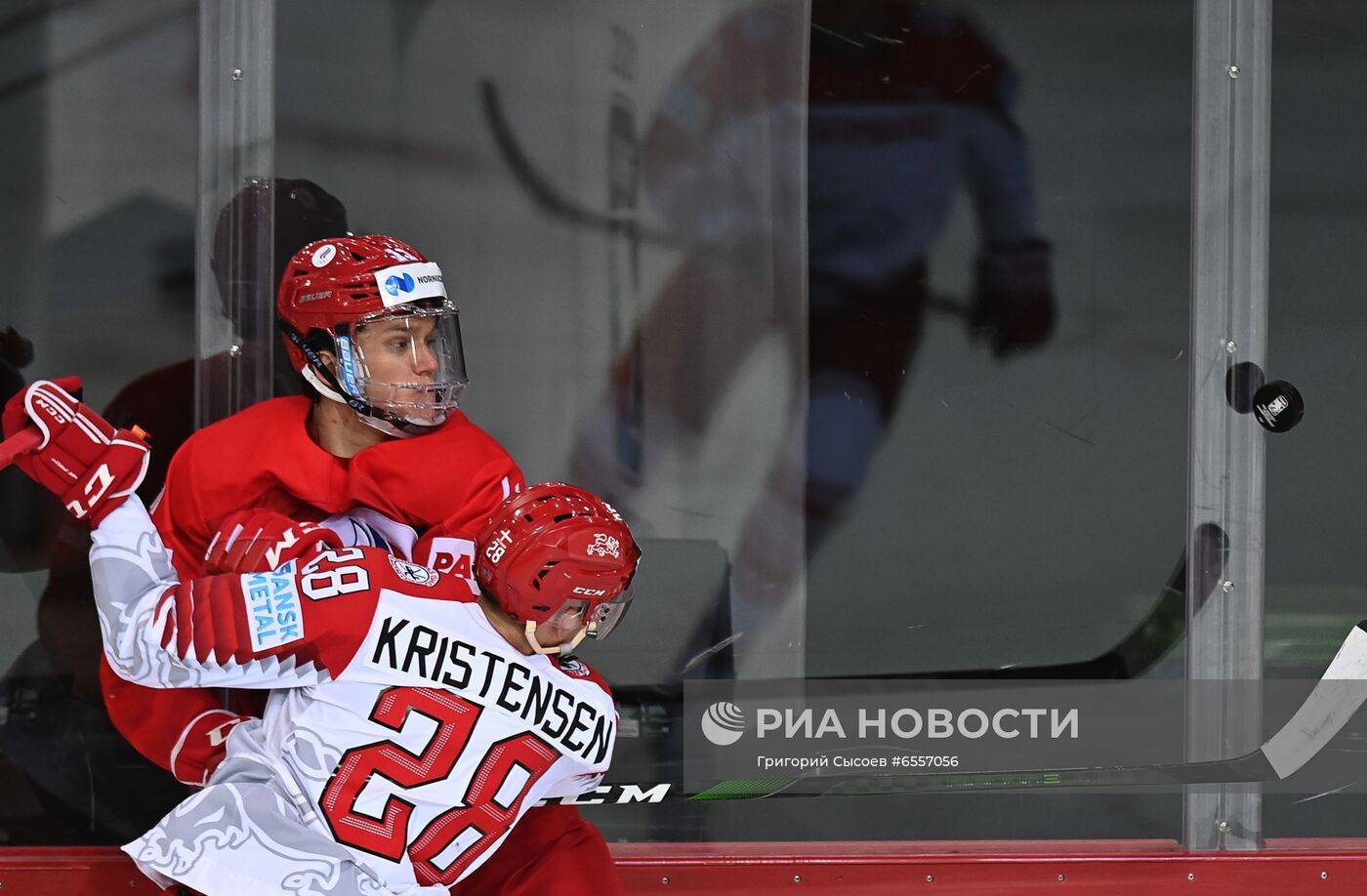 Хоккей. Чемпионат мира. Матч Россия - Дания 