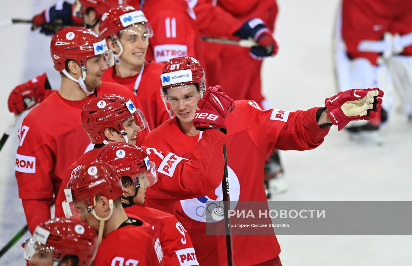 Хоккей. Чемпионат мира. Матч Россия - Дания 