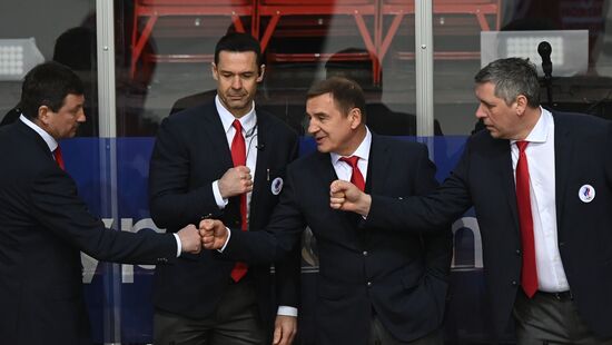 Хоккей. Чемпионат мира. Матч Россия - Дания 