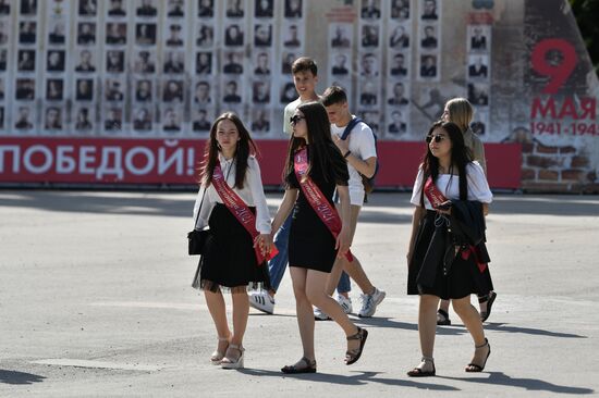 Последний звонок в регионах России