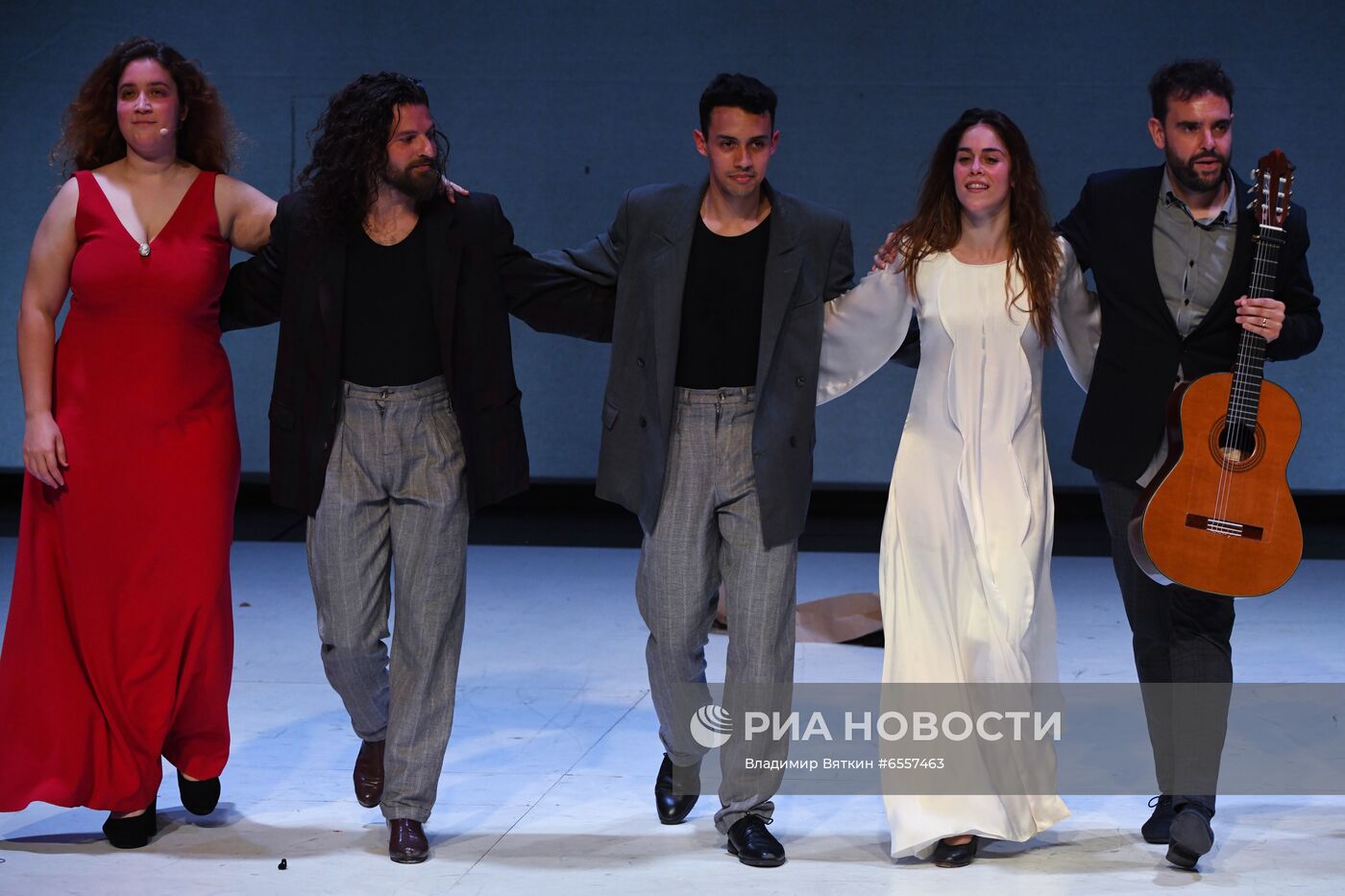 Прогон спектакля "Антиутопия" в рамках театрального фестиваля им. А.П. Чехова