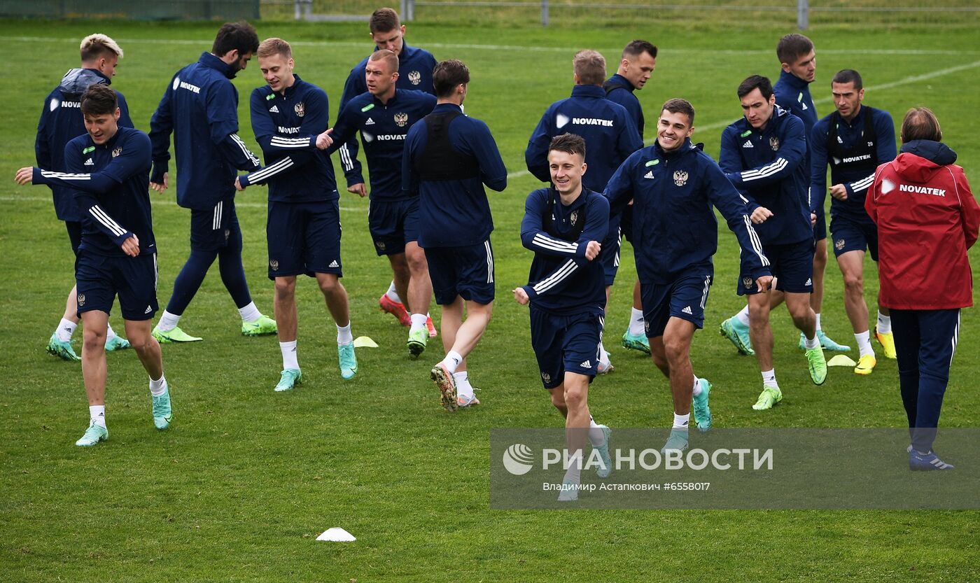 Футбол. Учебно-тренировочный сбор национальной команды