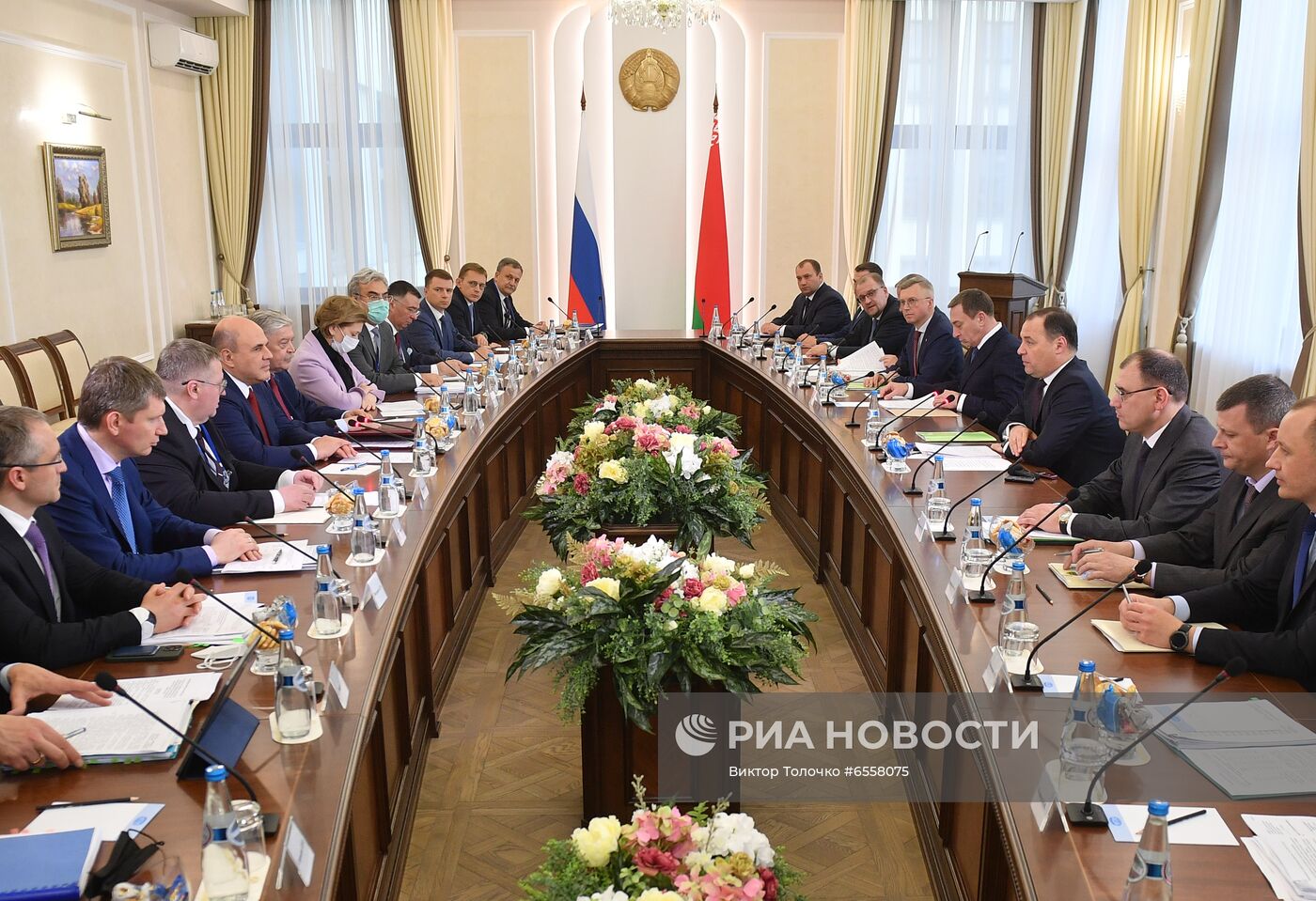Рабочий визит премьер-министра РФ М. Мишустина в Белоруссию