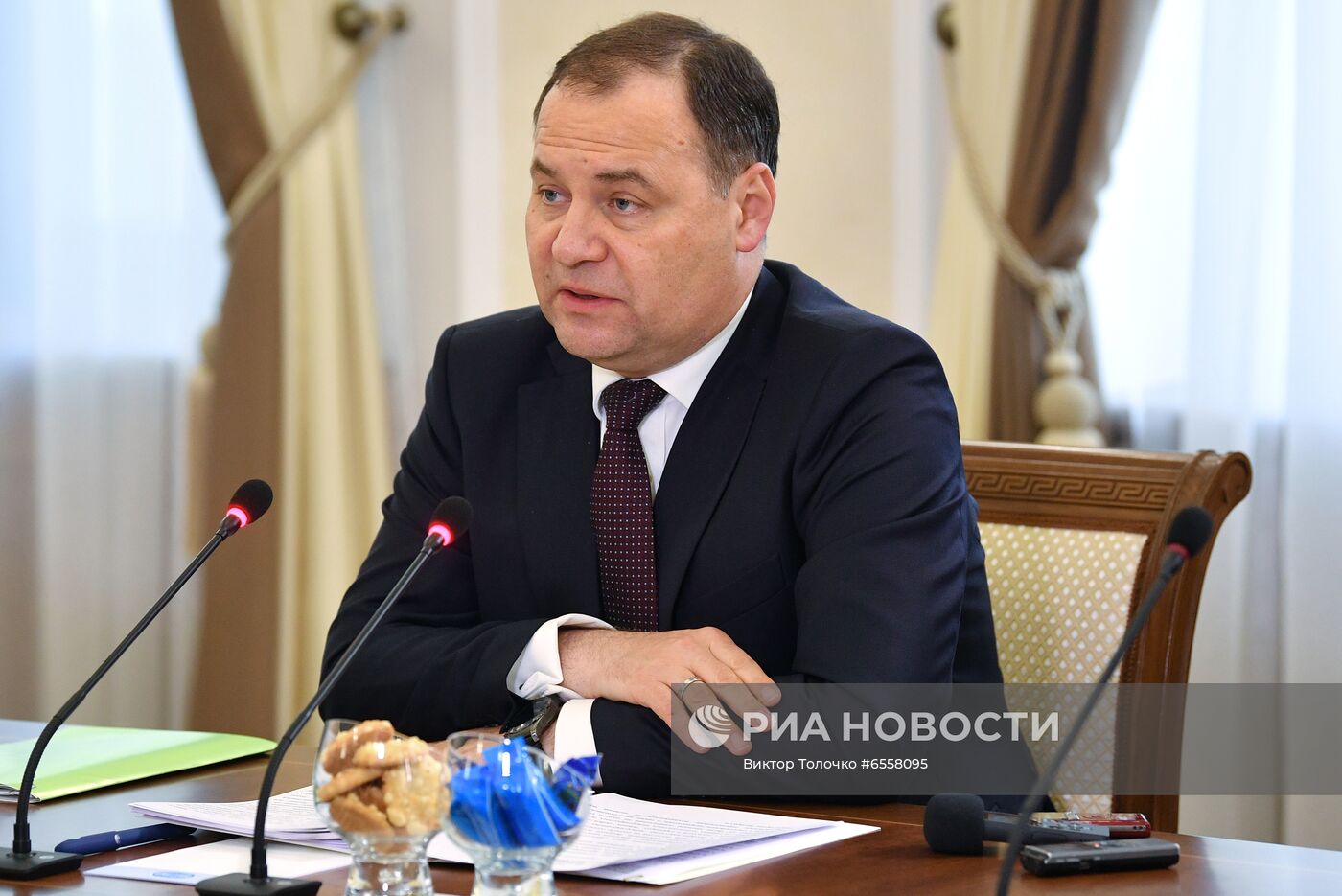 Рабочий визит премьер-министра РФ М. Мишустина в Белоруссию