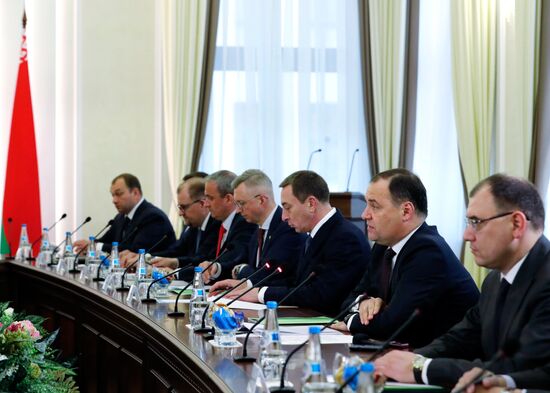 Рабочий визит премьер-министра РФ М. Мишустина в Белоруссию
