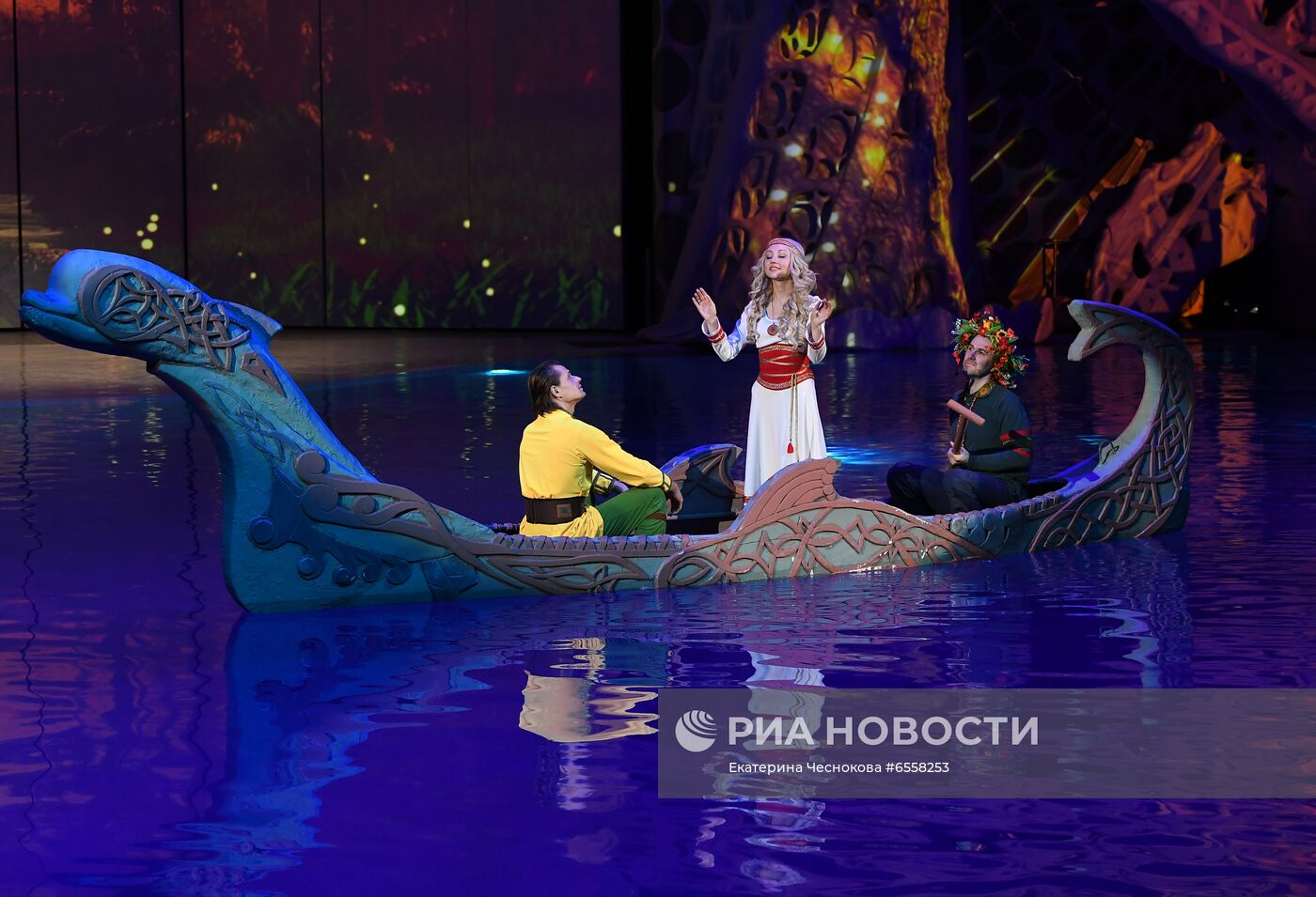 Презентация шоу "Сон в летнюю ночь" в Москвариуме