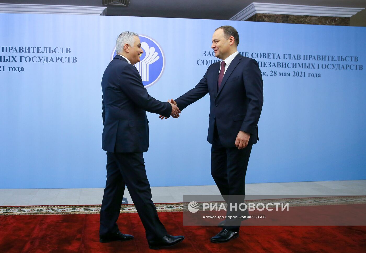 Заседание Совета глав правительств СНГ