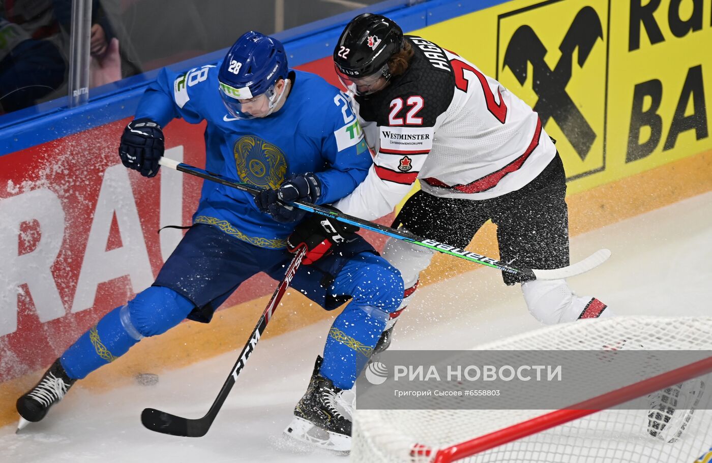 Хоккей. Чемпионат мира Матч Казахстан - Канада