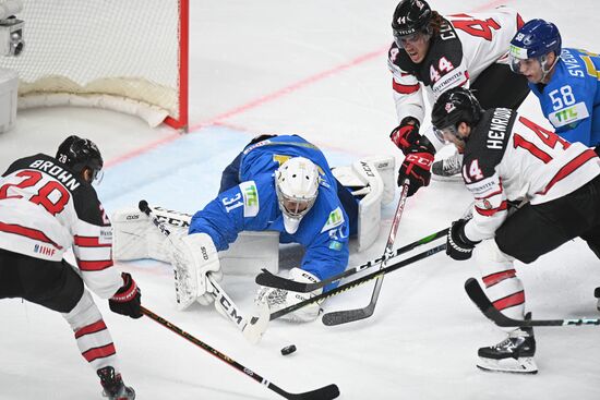 Хоккей. Чемпионат мира Матч Казахстан - Канада