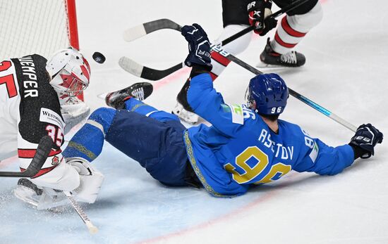 Хоккей. Чемпионат мира Матч Казахстан - Канада