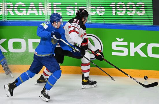 Хоккей. Чемпионат мира Матч Казахстан - Канада