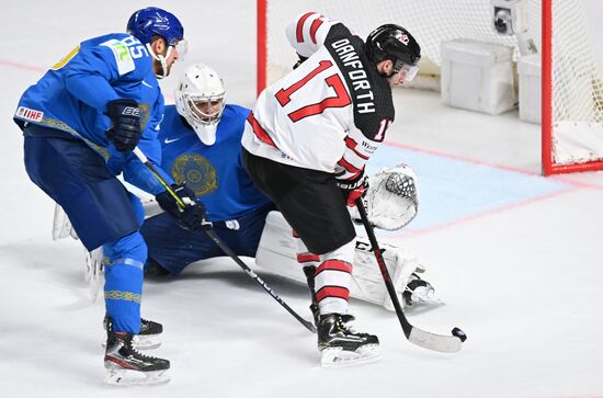 Хоккей. Чемпионат мира Матч Казахстан - Канада