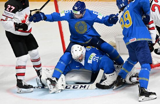 Хоккей. Чемпионат мира Матч Казахстан - Канада