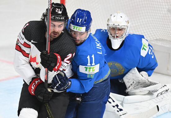 Хоккей. Чемпионат мира Матч Казахстан - Канада