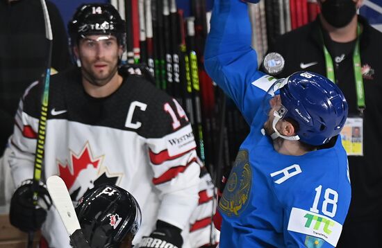 Хоккей. Чемпионат мира Матч Казахстан - Канада