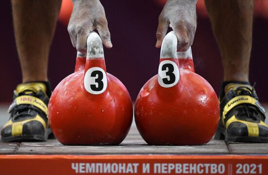 Чемпионат и первенство Европы среди юниоров по гиревому спорту 