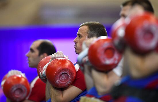 Чемпионат и первенство Европы среди юниоров по гиревому спорту 