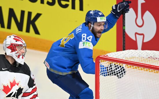 Хоккей. Чемпионат мира Матч Казахстан - Канада