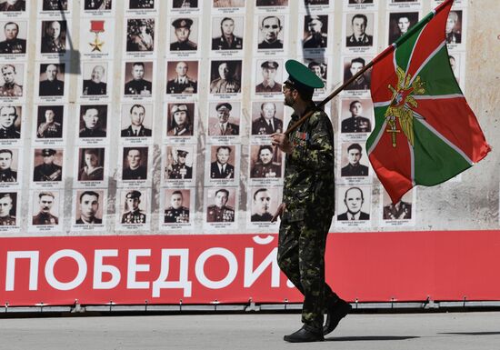 Празднование Дня пограничника в регионах России