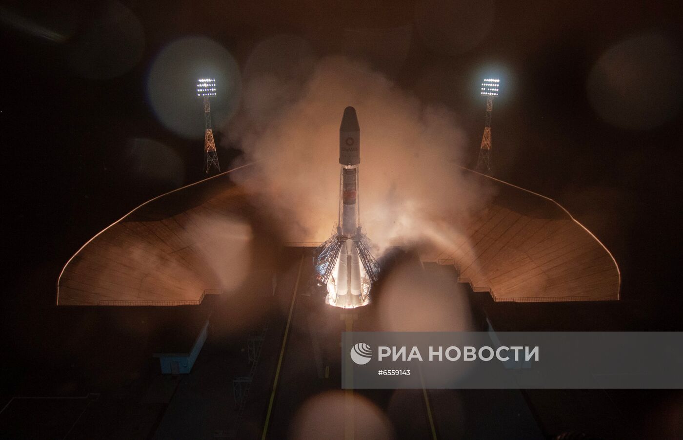Запуск РН "Союз-2.1б" с разгонным блоком "Фрегат" 